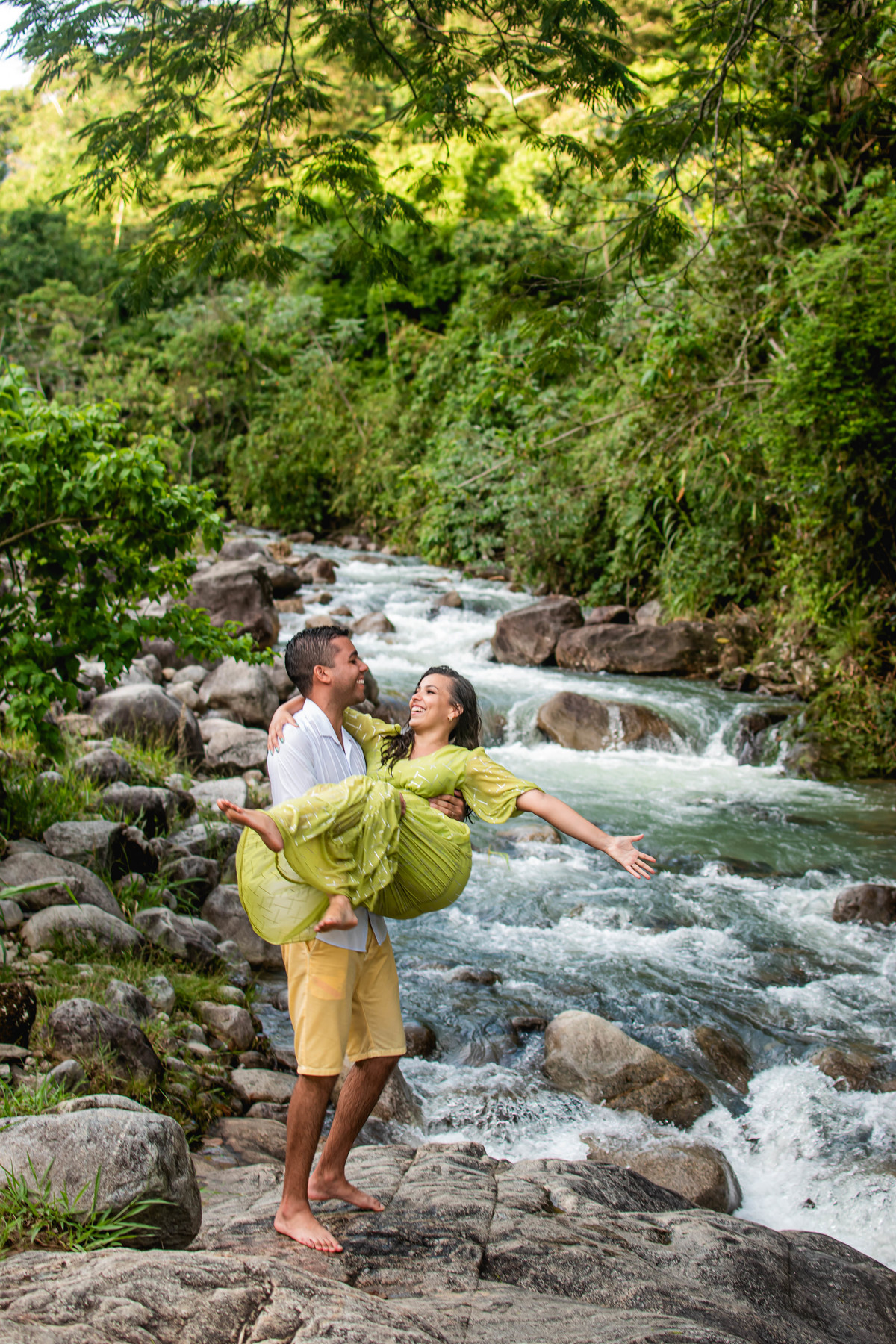 casamento com paisagem linda