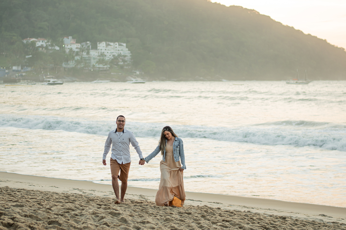 insíração de ensaio na praia 