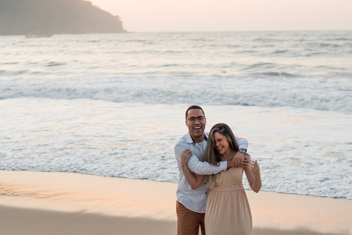 ensaio pre wedding na praia 