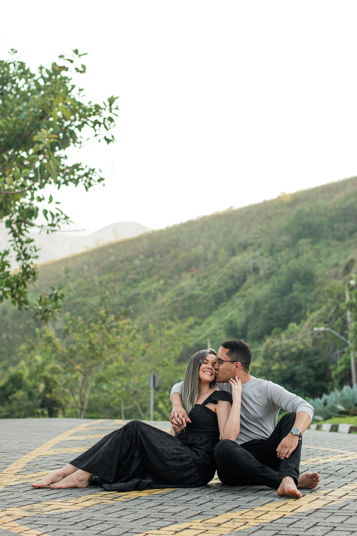 ensaio de casal na rua 