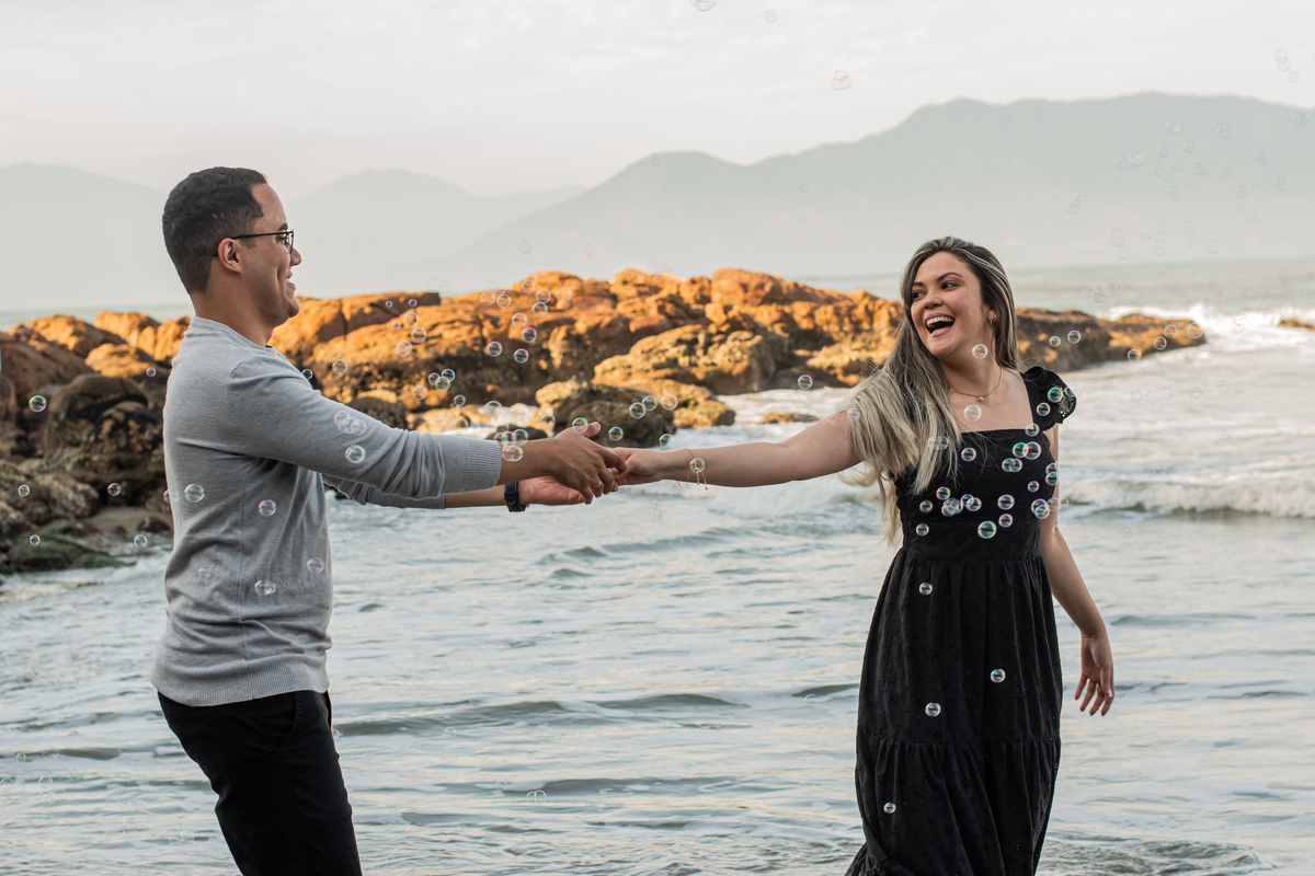 noiva de vestido preto