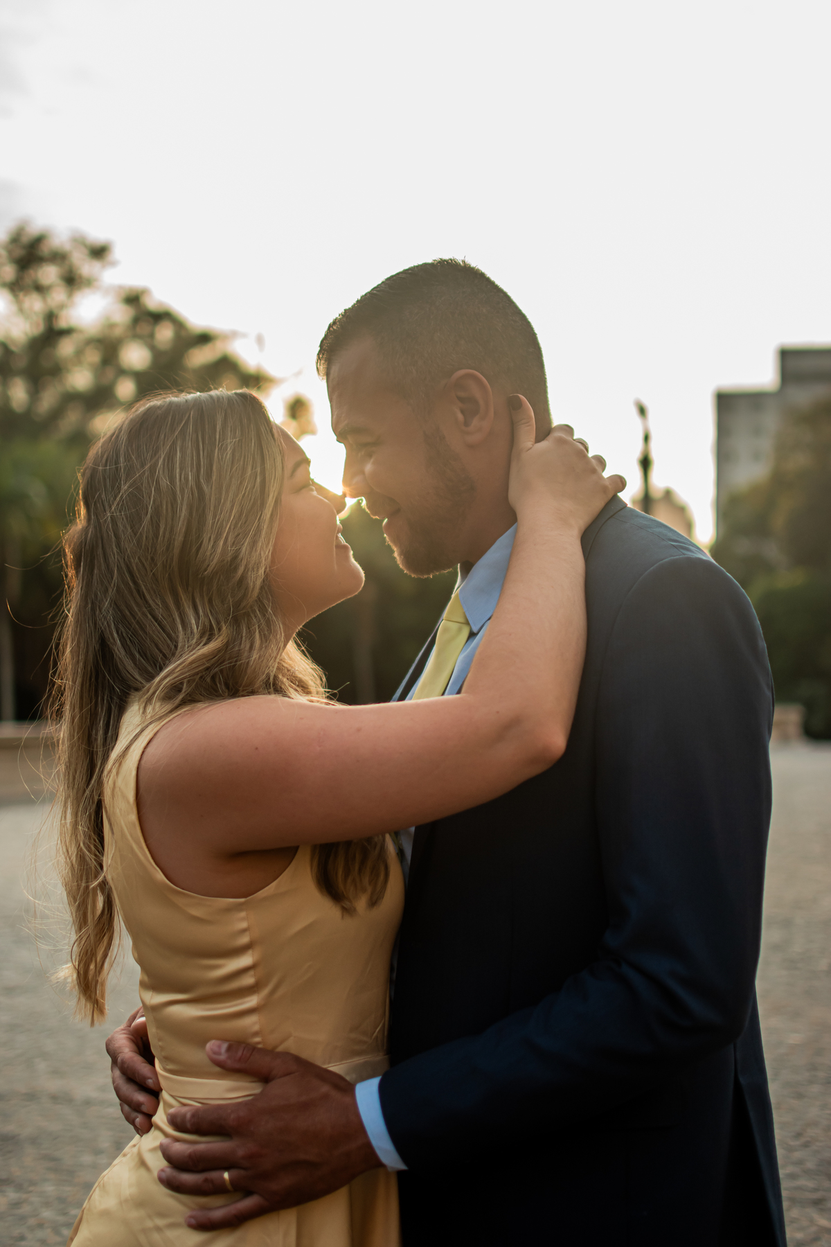 ensaio de casal no por do sol em sergipe 