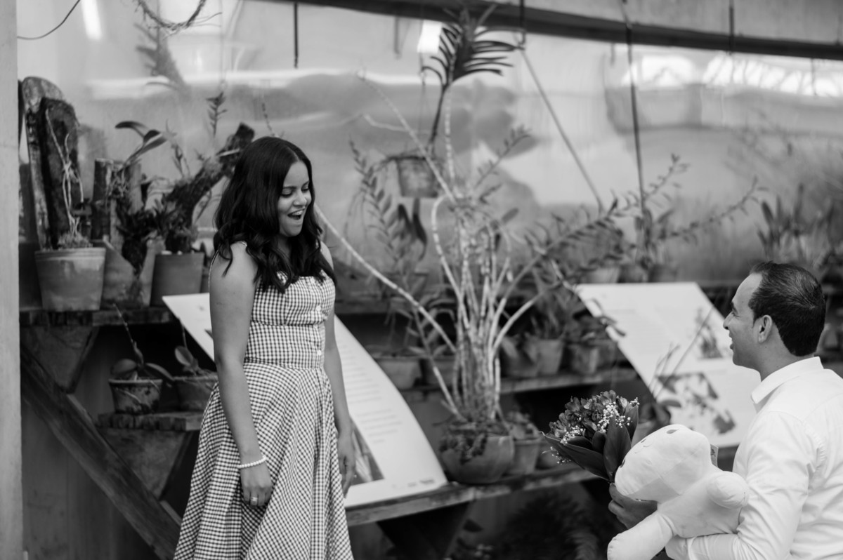 emoção ao pedir em casamento