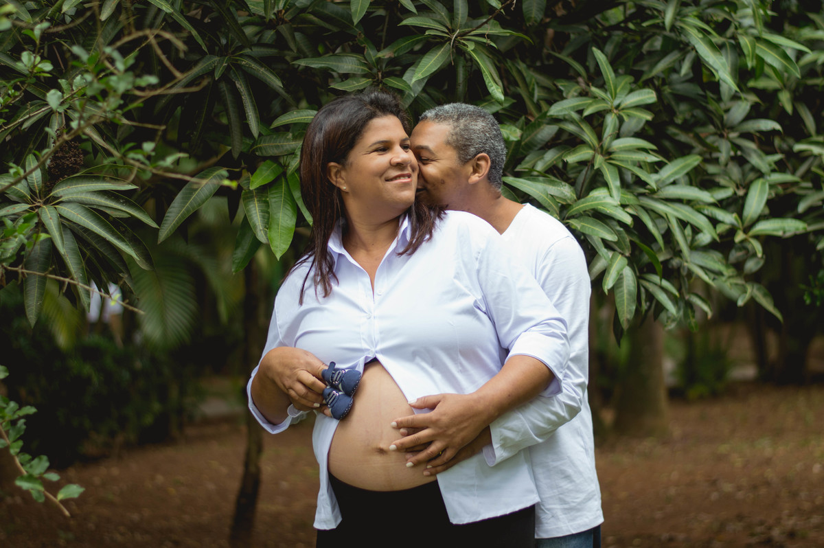 ensaio de gestante em SBC