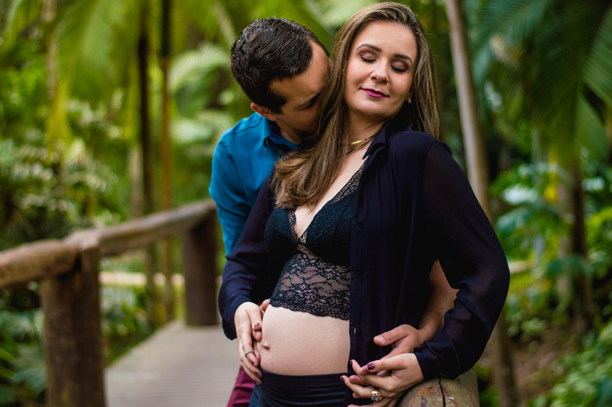 ensaio de gestante no parque celso daniel