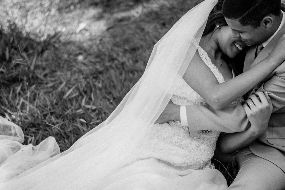 casamento em preto e branco