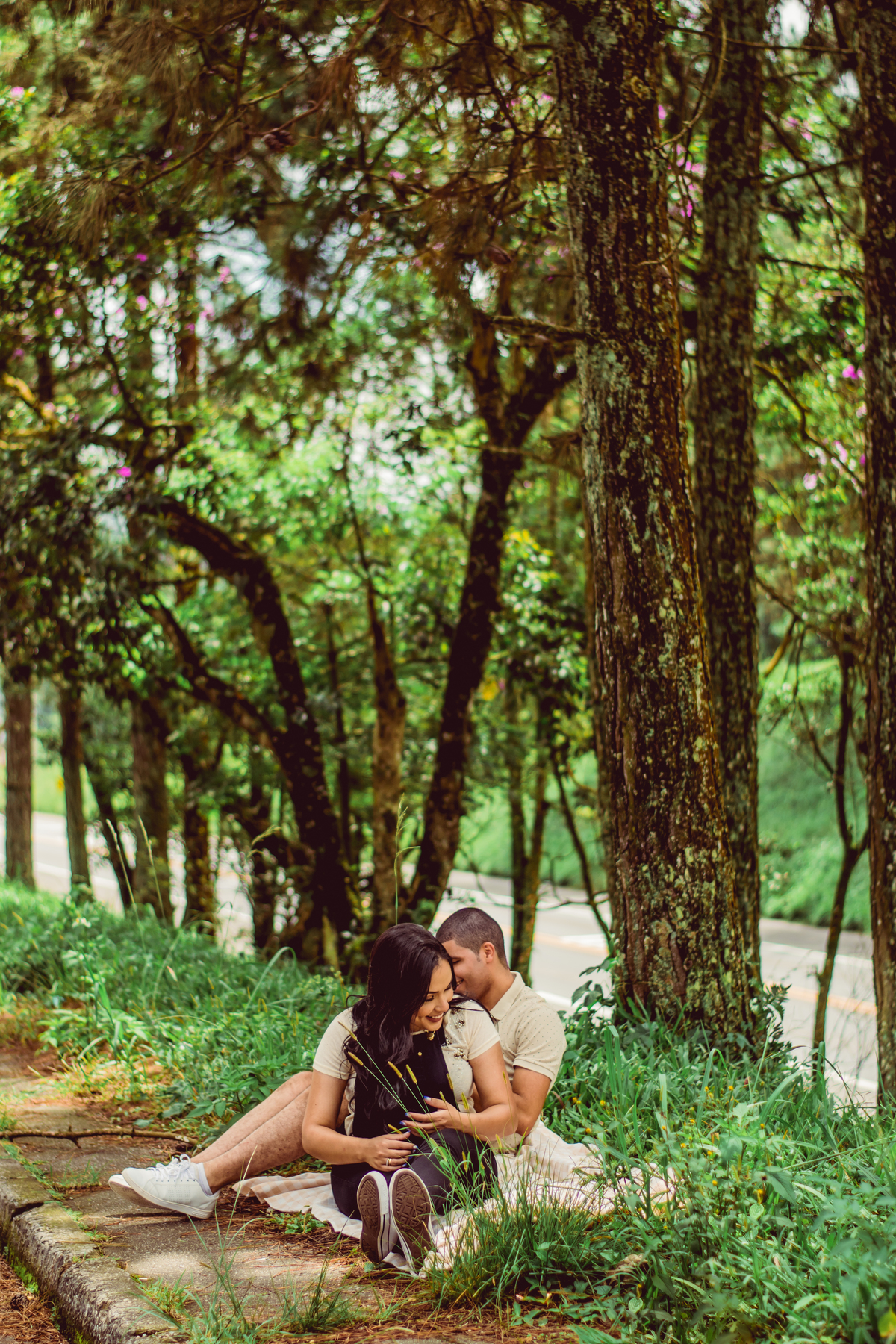 ensaio de casal na montanha 