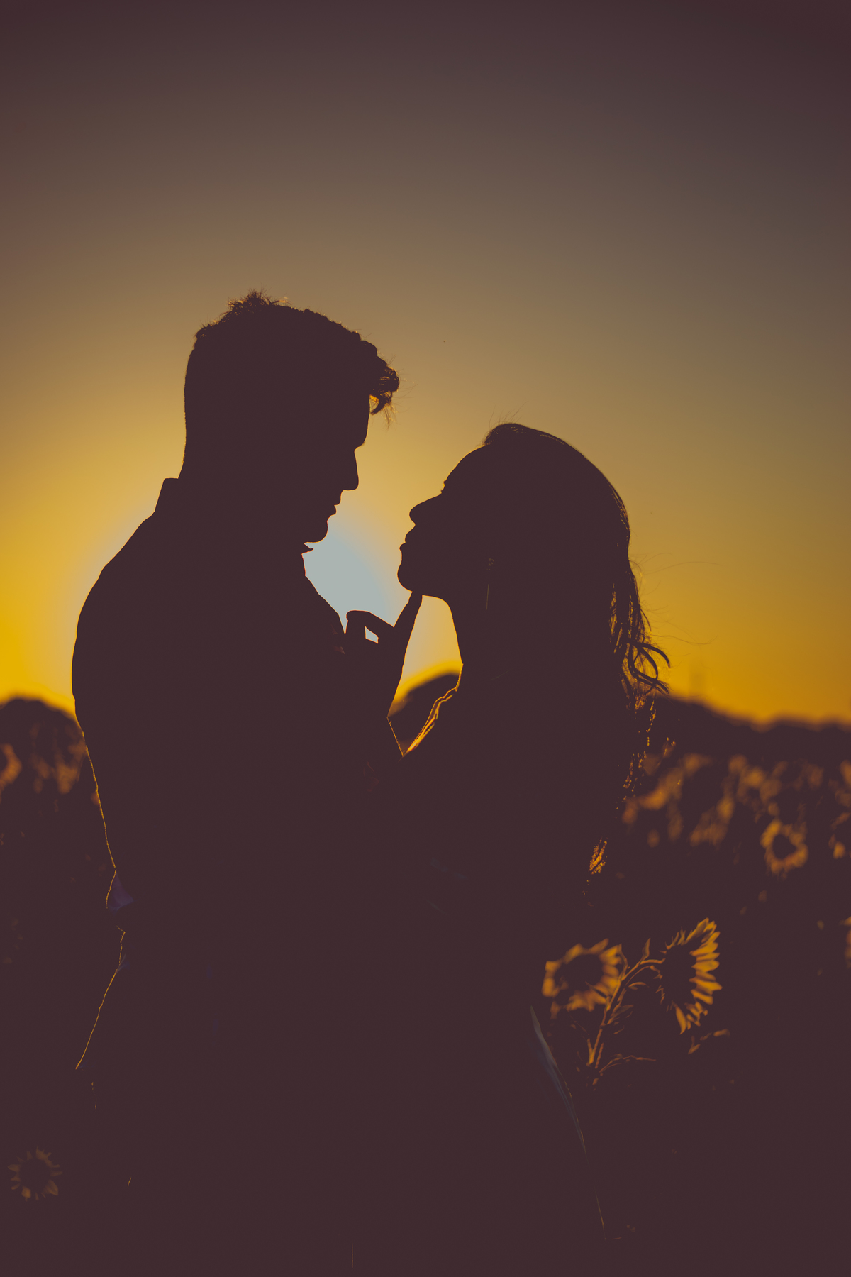 silhueta no por no sol