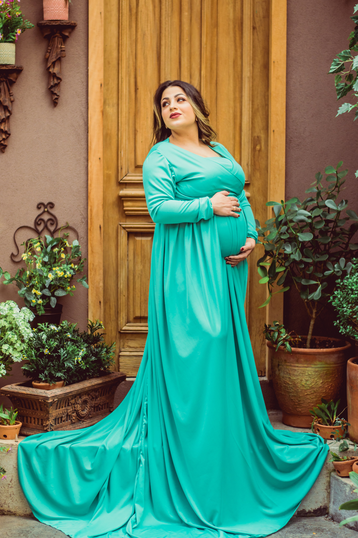 ensaio de gestante em  SBC