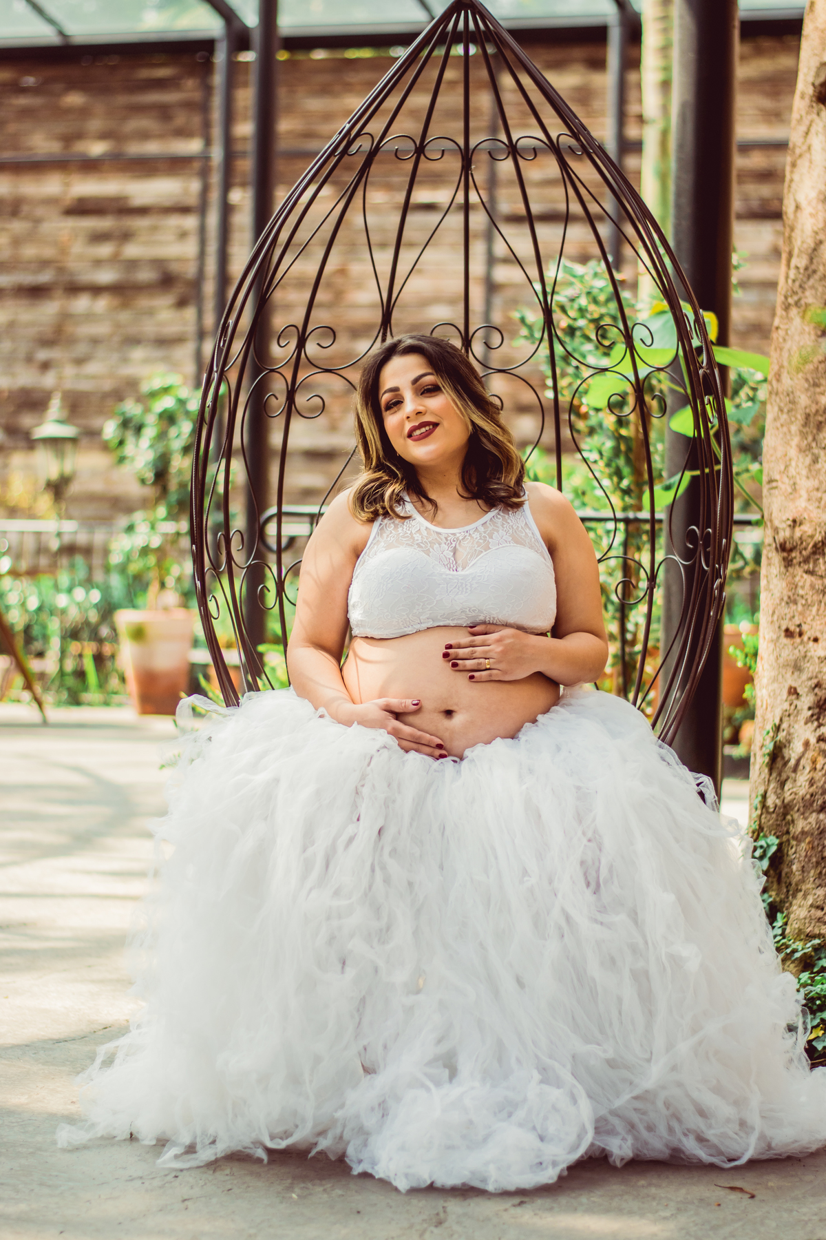 ensaio de gestante fada 