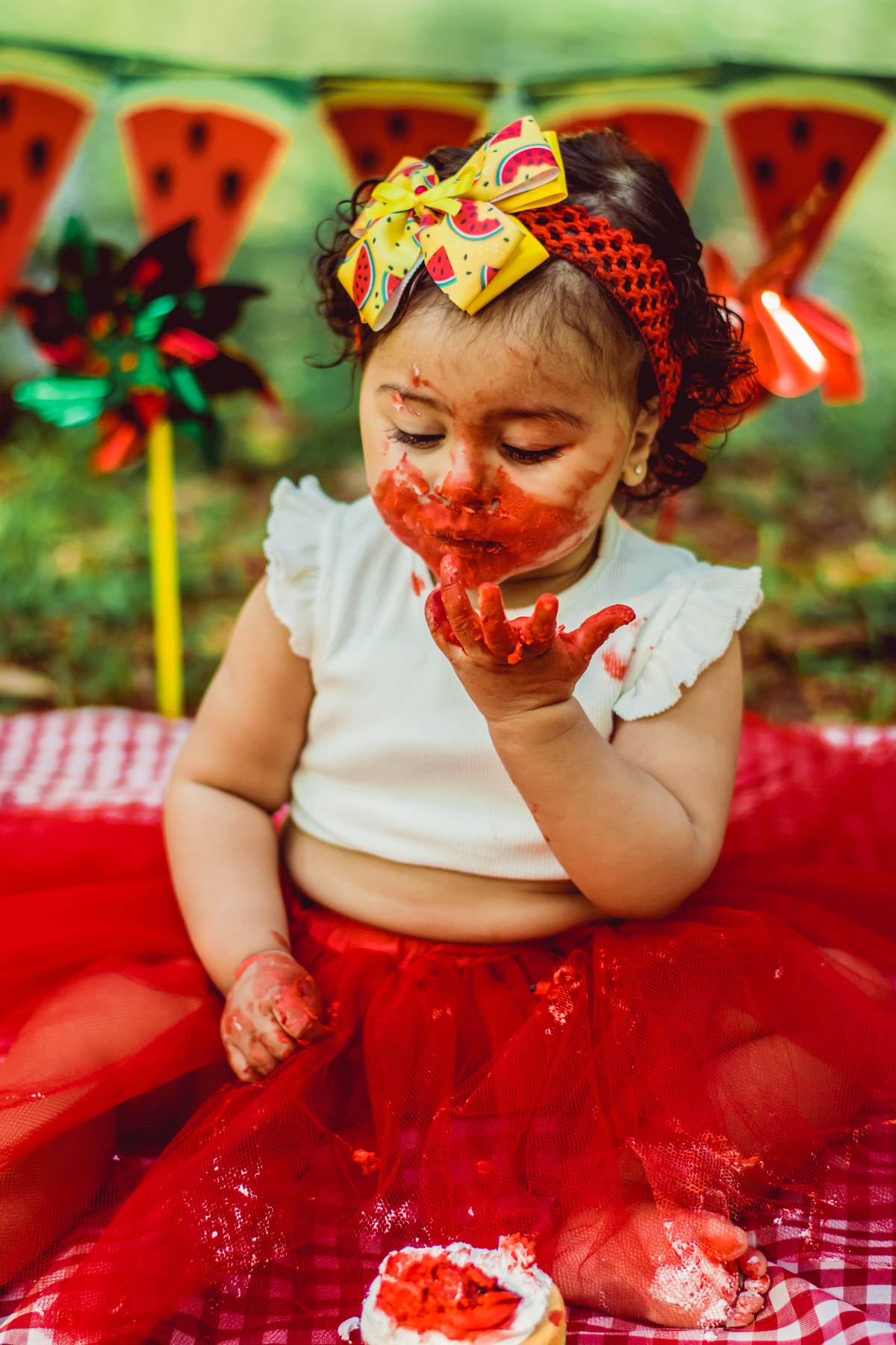 ensaio com saia tulê