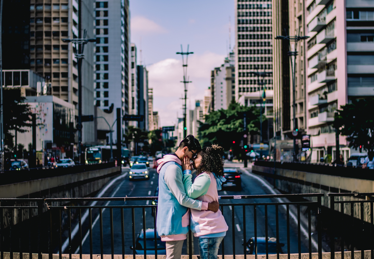 Ensaio fotográfico com prédios 