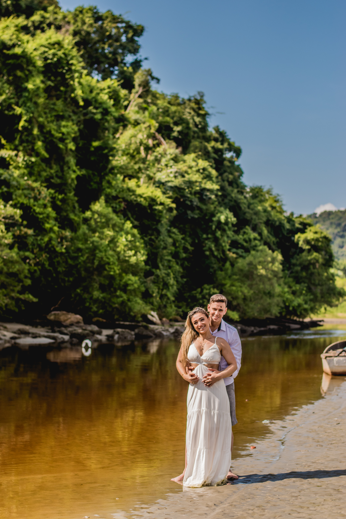 ensaio de casal em ilha bela 