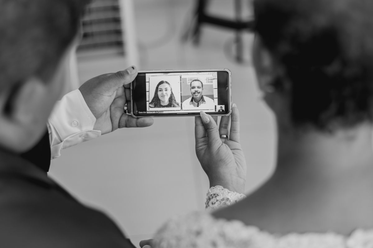casamento no celular