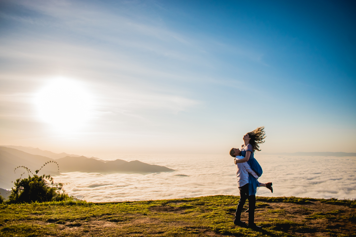 ensaio no nascer do sol 