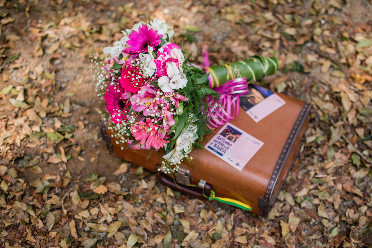 buque de noiva vintage