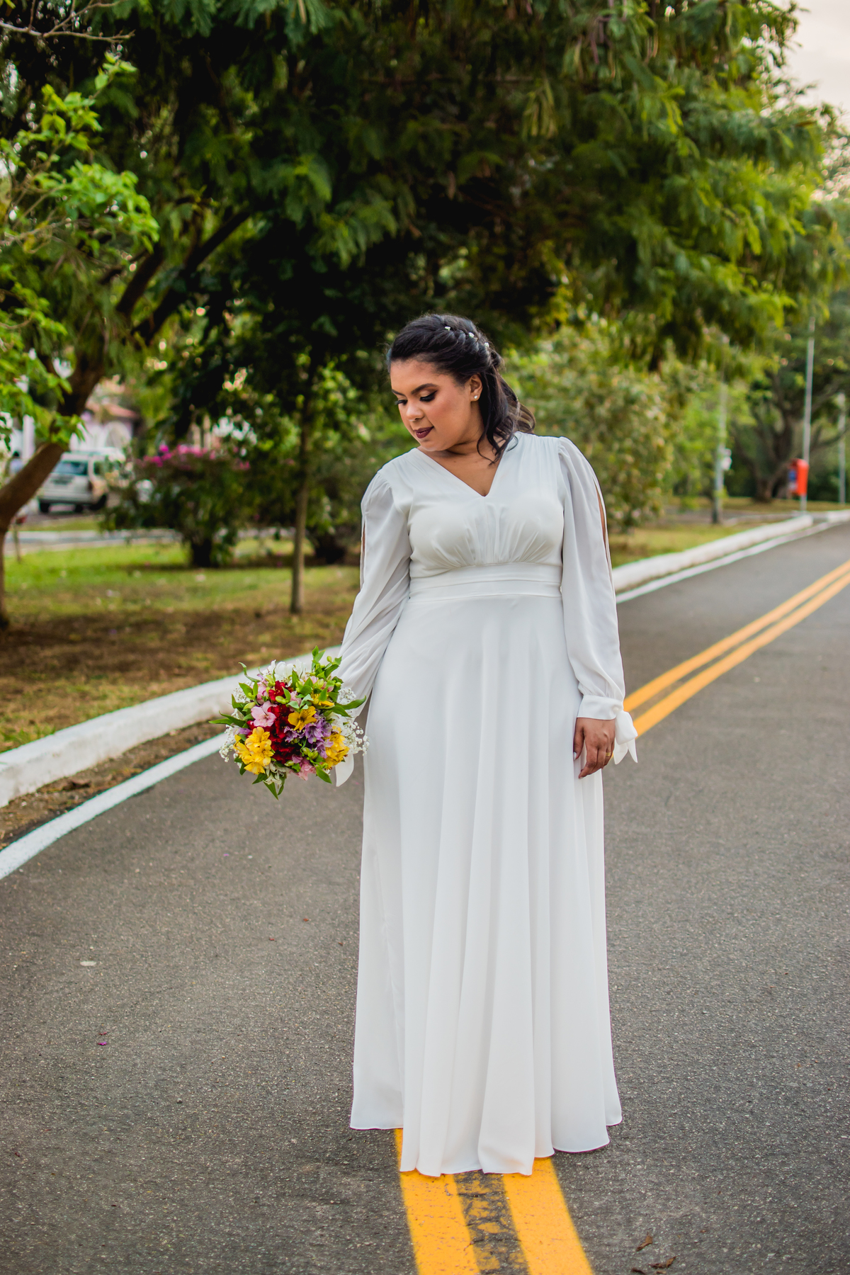 vestido de noiva longo