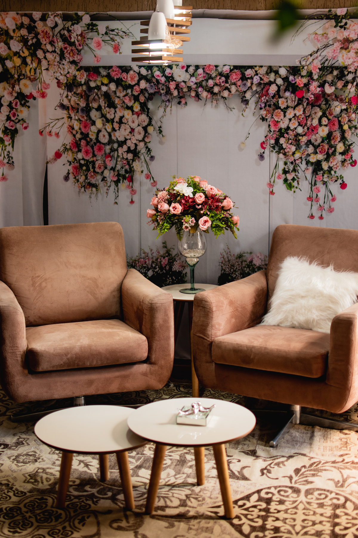 decoração de casamento em casa