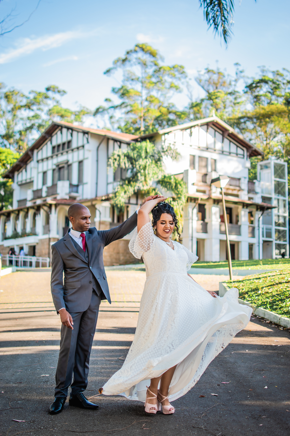 casameneto no parque 