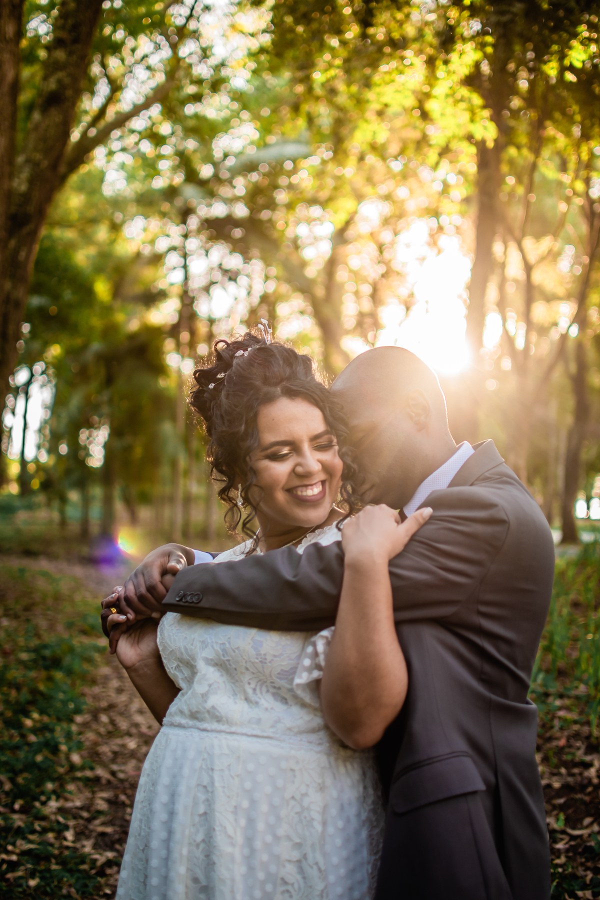 por do sol na chacará silvestre