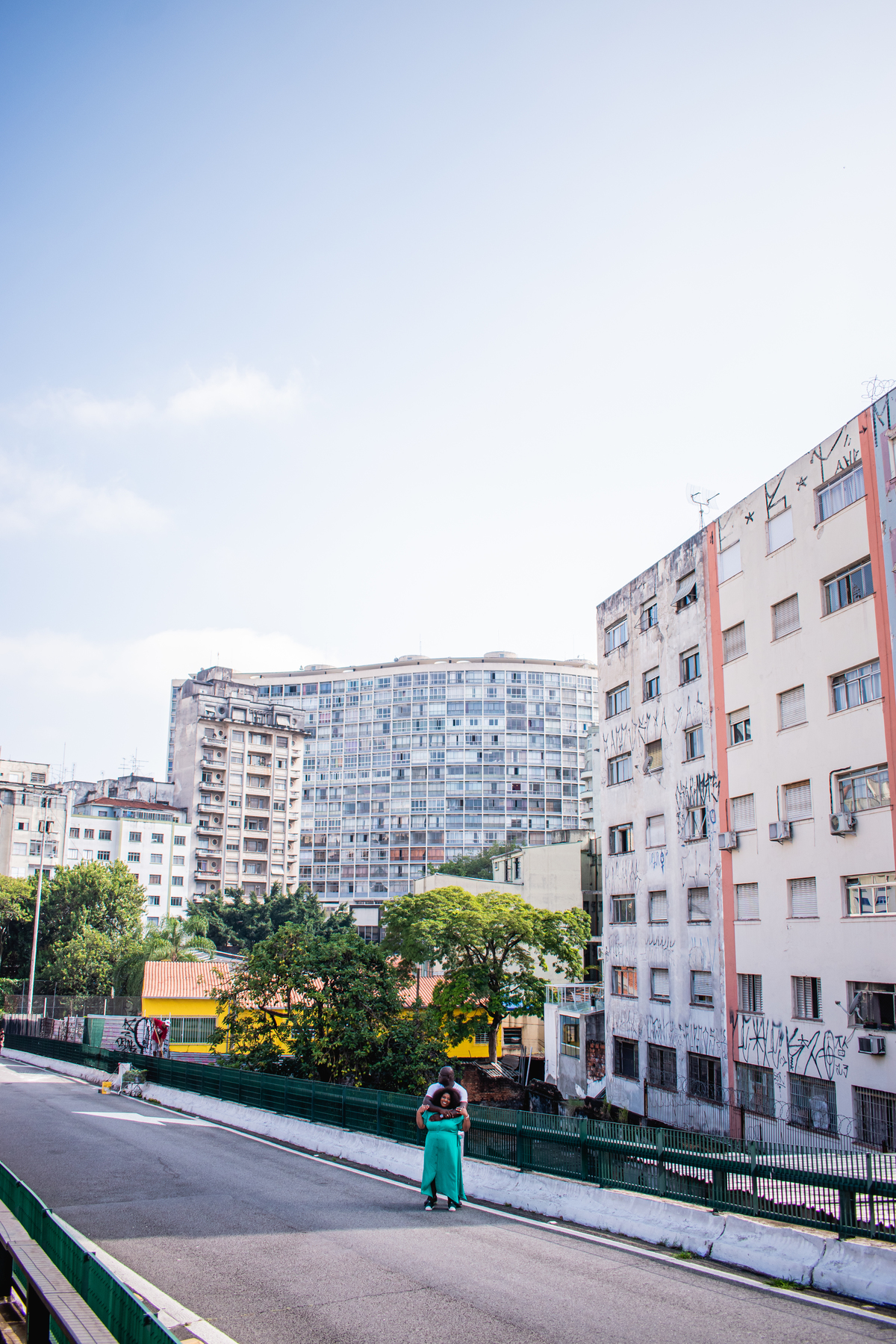 ensaio de casal na cidade