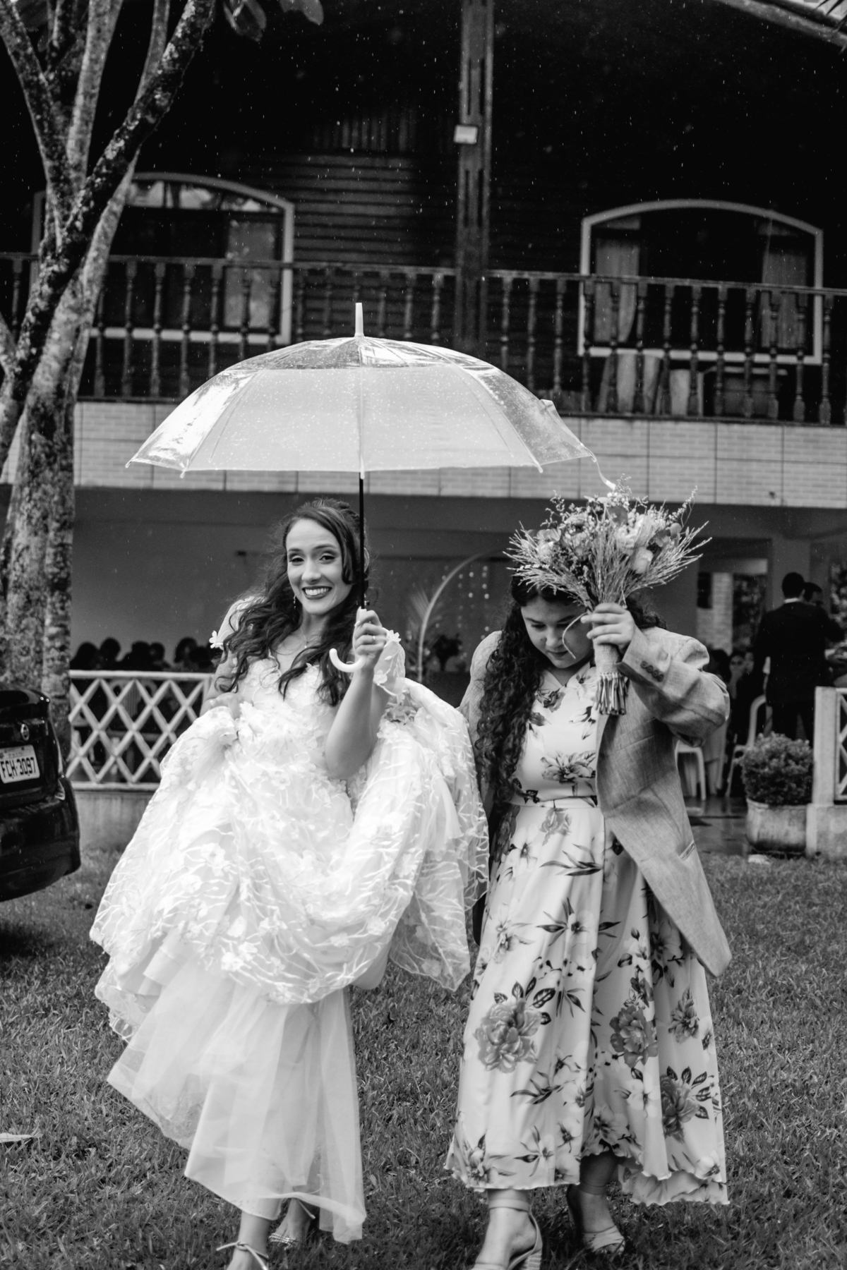 casamento na chuva 