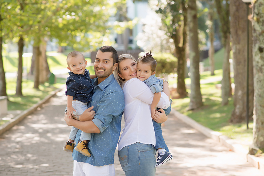 abraço em família  em Caxias do Sul
