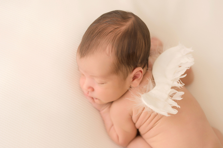 newborn em caxias do sul bebe com asas de anjo