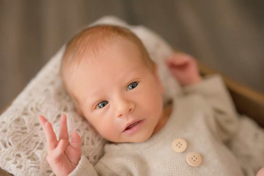 fotografia newborn em caxias do sul  bebe acordado