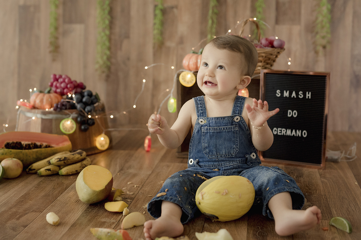 foto de bebe em caxias do sul fotografa morgana perini bebe com melao
