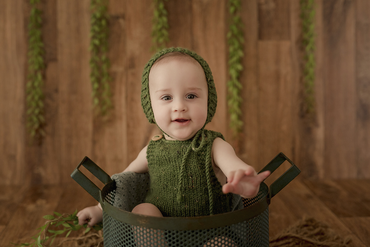 foto de bebe em caxias do sul fotografa morgana perini verde cesta