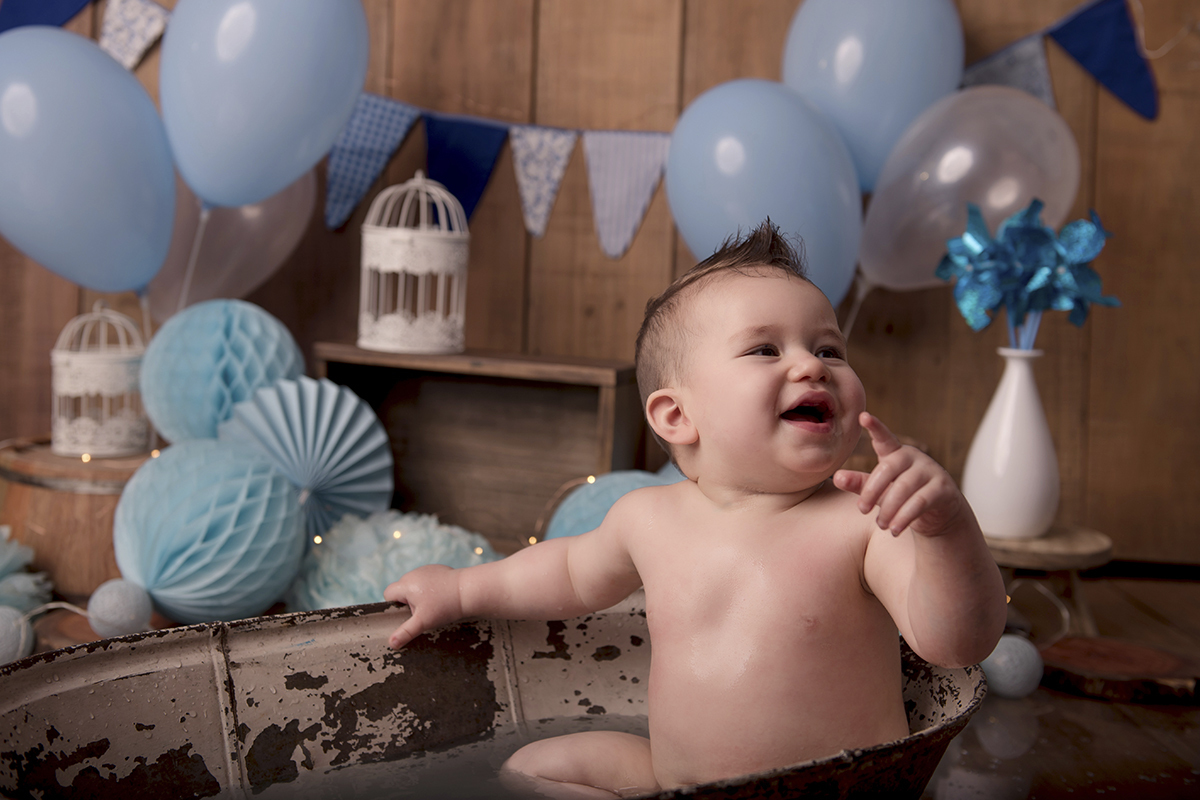 Foto de bebe em caxias do sul fotografa morgana perini bebe sorrindo