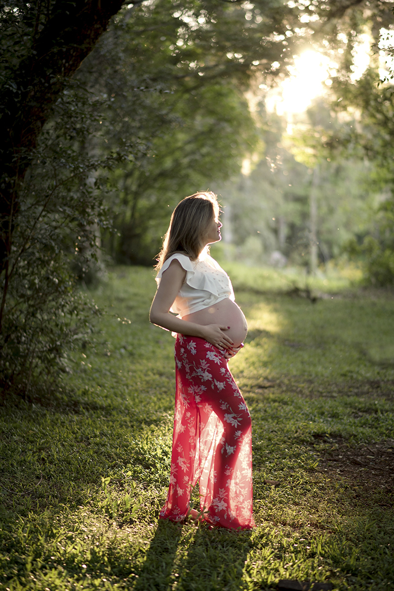 Foto de gestante em caxias do sul fotografa morgana perini gestante de lado rosa e branco