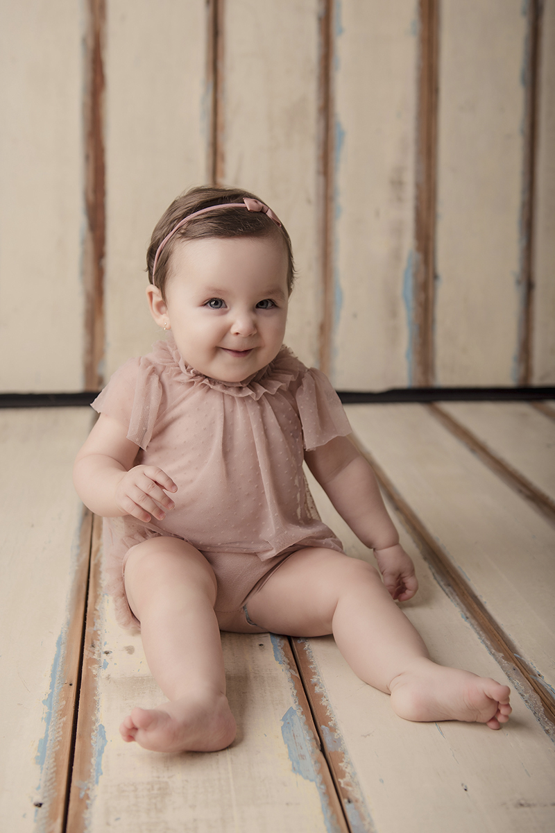 Foto de bebe em caxias do sul fotografa morgana perini vestido rosa antigo