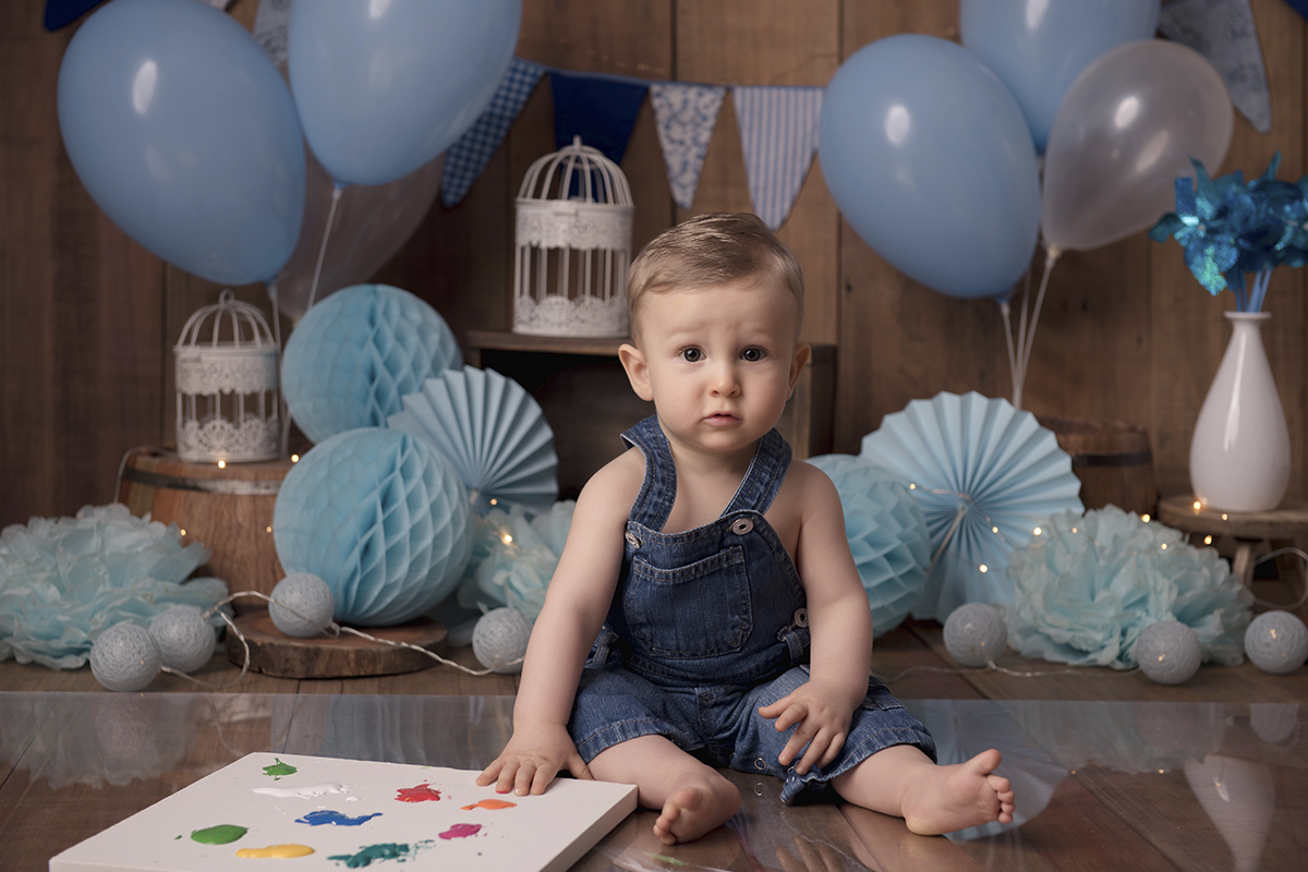 Foto de bebe em caxias do sul fotografa morgana perini smash macacao jeans