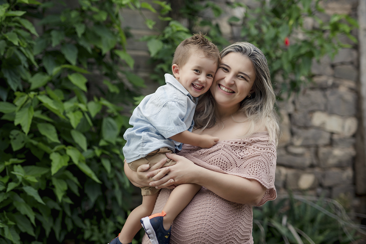 Foto de gestante em caxias do sul fotografa morgana perini rosa menino azul