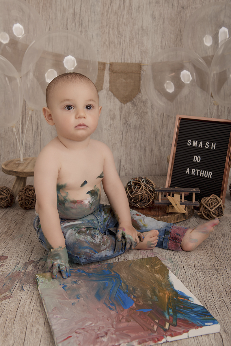 Foto de smash em caxias do sul fotografa morgana perini menino quadro nome arthur