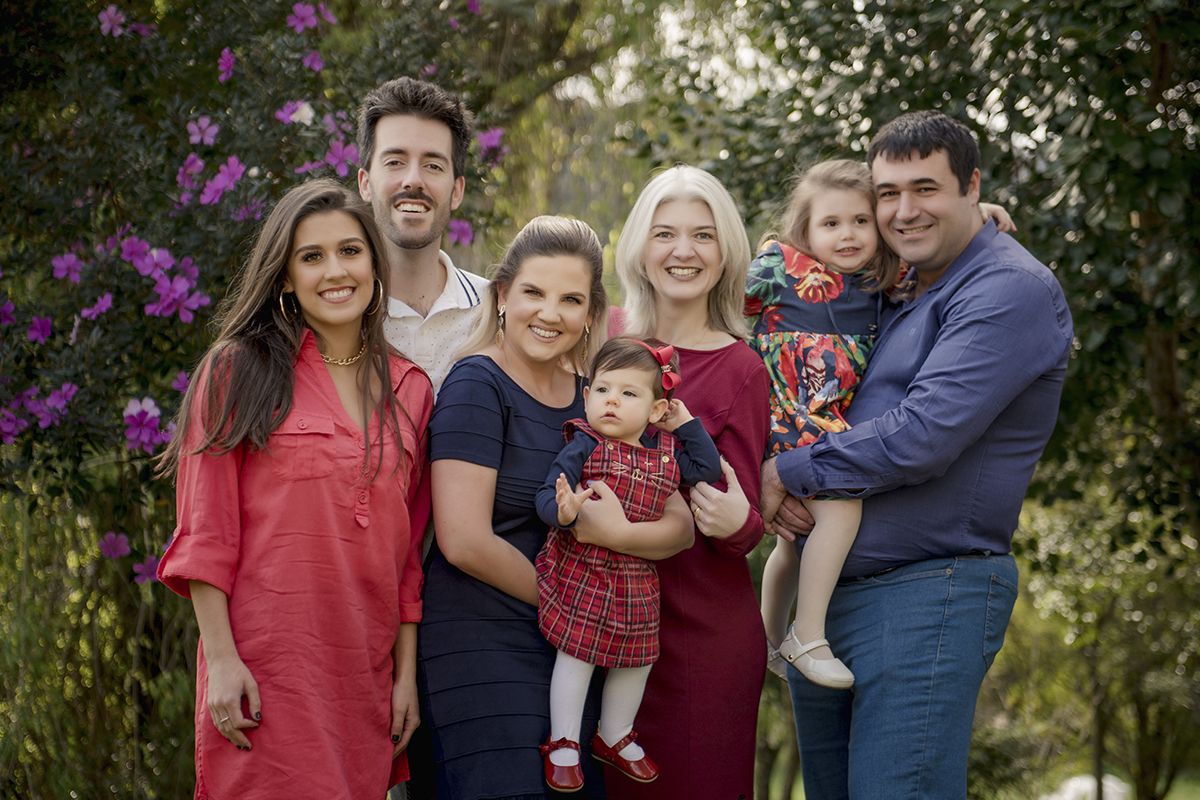 Foto de bebe em caxias do sul fotografa morgana perini familia completa jardim