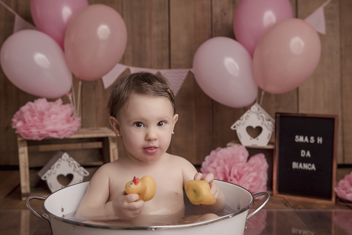 Foto de smash em caxias do sul fotografa morgana perini menina patinhos
