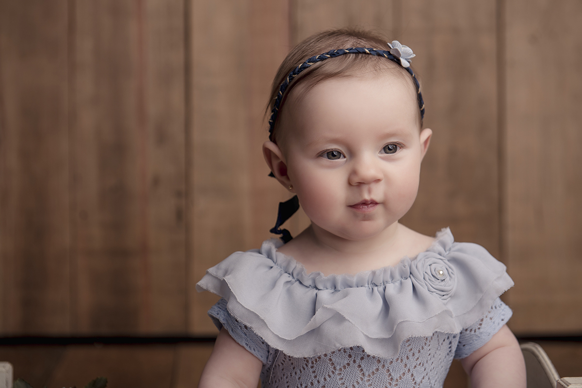 Foto de bebe em caxias do sul fotografa morgana perini menina vestido azul