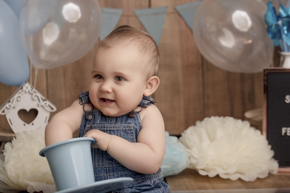 Foto de smash em caxias do sul fotografa morgana perini menino baloes azul
