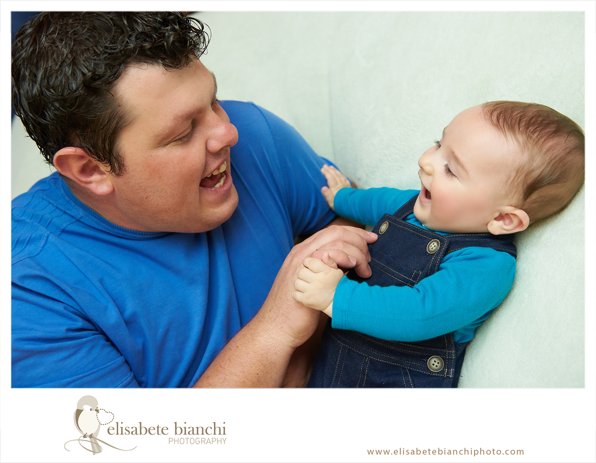 6 meses fotografia acompanhamento bebê papai Caxias do Sul