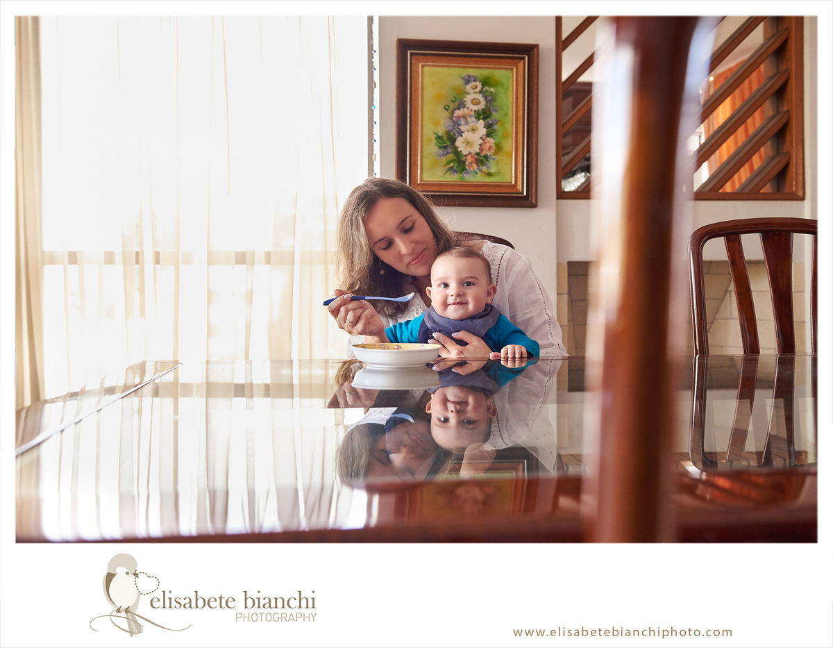 6 meses fotografia acompanhamento bebê mamãe  papinha Caxias do Sul