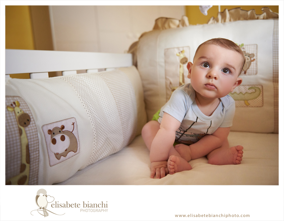 6 meses fotografia acompanhamento bebê berço Caxias do Sul