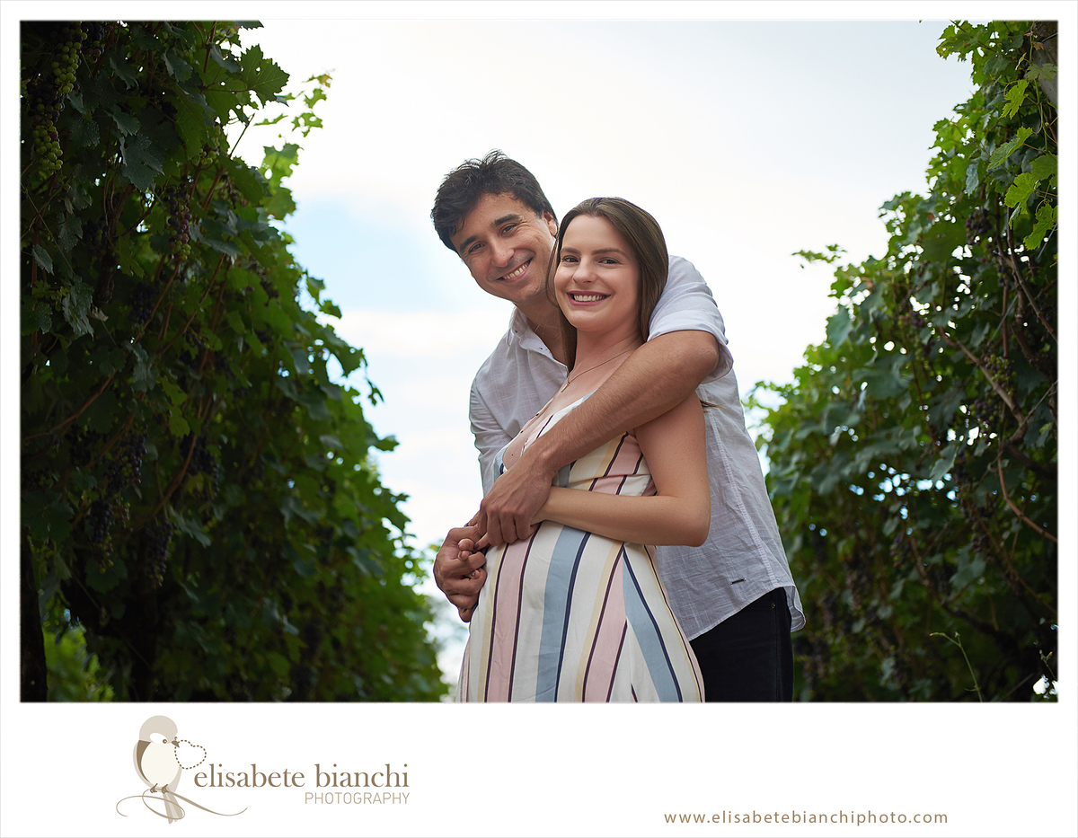 gestação ensaio fotográfico externo Caxias do Sul parreiral