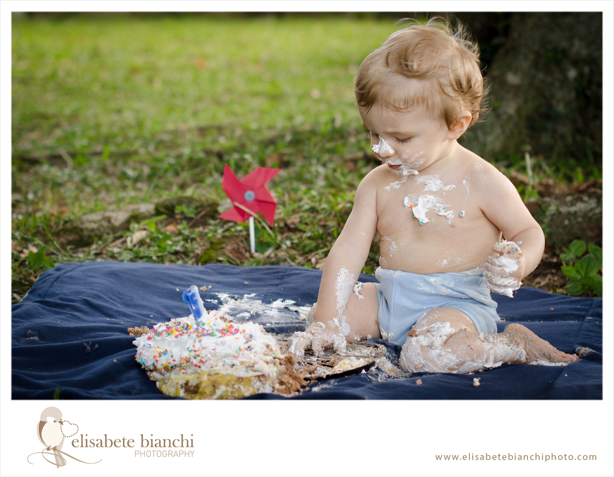 Smash the Cake fotografia bebê Caxias do Sul