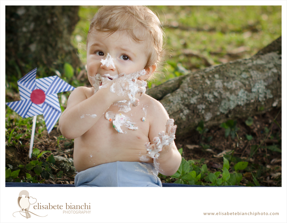 Smash the Cake fotografia bebê Caxias do Sul