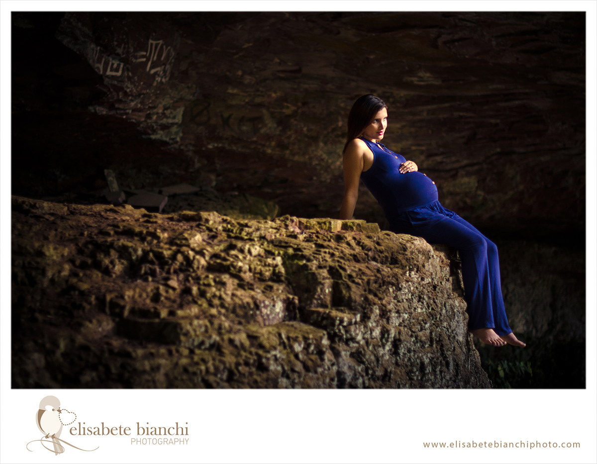 Espera bebê sessão gestante ensaio fotográfico gestação menino Gruta terceira légua Caxias do Sul 