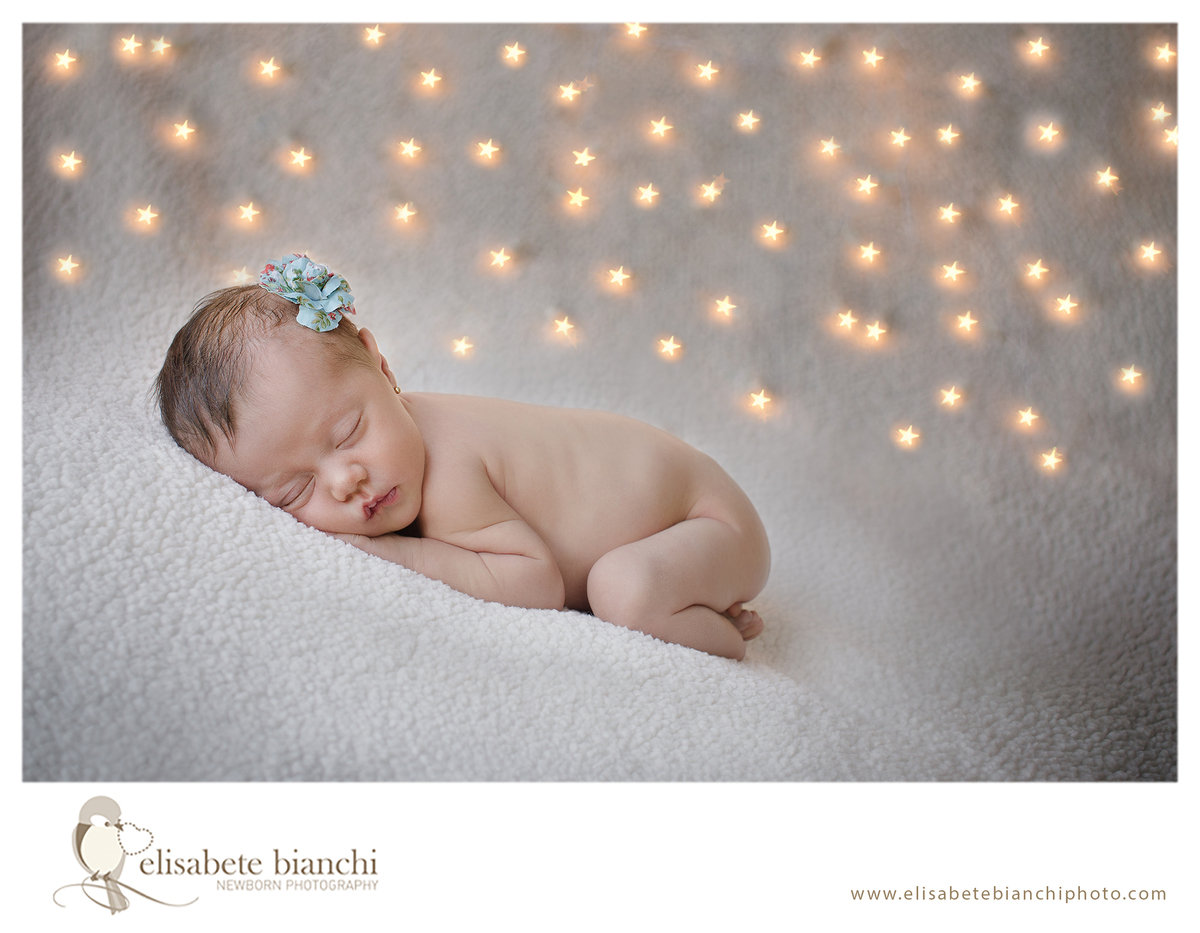 Ensaio newborn de uma estrela fotografia recém nascido Caxias do Sul