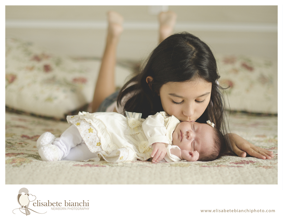 newborn ensaio recém-nascido Caxias do Sul irmã